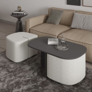 Hu Soffbordsset 90x42,9x45 cm - Antracit - Möbler - Vardagsrum - Soffbord & vardagsrumsbord - Soffbord
