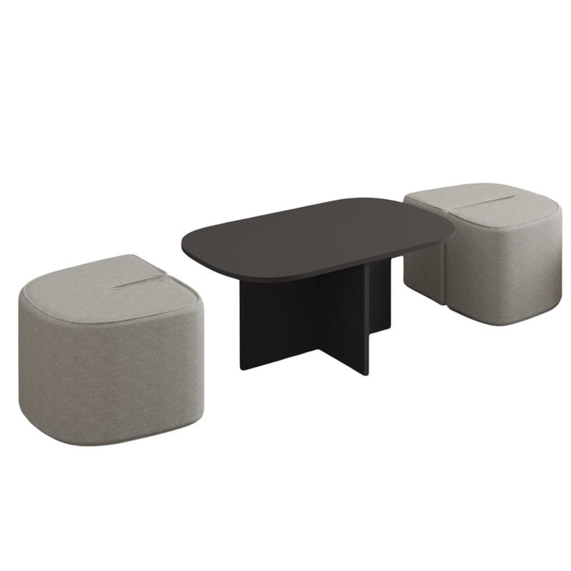 Hu Soffbordsset 90x42,9x45 cm - Antracit - Möbler - Vardagsrum - Soffbord & vardagsrumsbord - Soffbord