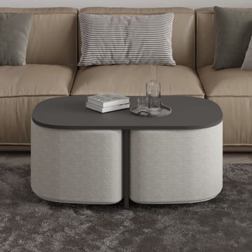 Hu Soffbordsset 90x42,9x45 cm - Antracit - Möbler - Vardagsrum - Soffbord & vardagsrumsbord - Soffbord