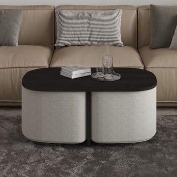 Hu Soffbordsset 90x42,9x45 cm - Svart - Möbler - Vardagsrum - Soffbord & vardagsrumsbord - Soffbord