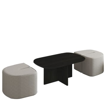 Hu Soffbordsset 90x42,9x45 cm - Svart - Möbler - Vardagsrum - Soffbord & vardagsrumsbord - Soffbord