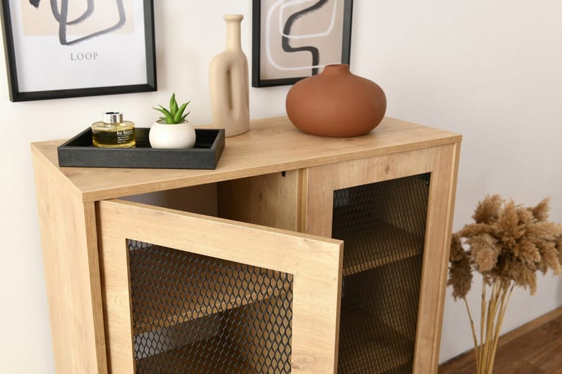 Huff Sidobord 40 cm - Ek - Möbler - Vardagsrum - Soffbord & vardagsrumsbord - Brickbord