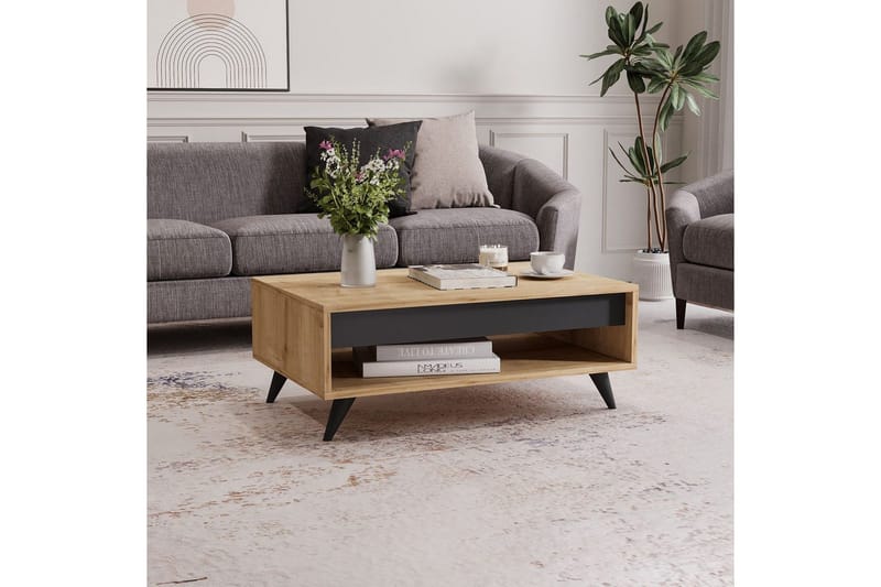 Hume Soffbord 90 cm - Ek - Möbler - Vardagsrum - Soffbord & vardagsrumsbord - Soffbord