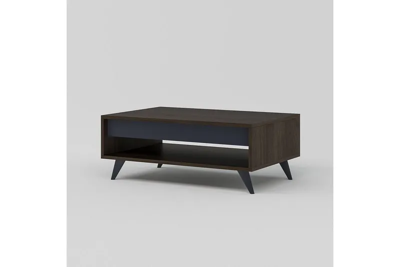 Hume Soffbord 90 cm - Valnöt - Möbler - Vardagsrum - Soffbord & vardagsrumsbord - Soffbord