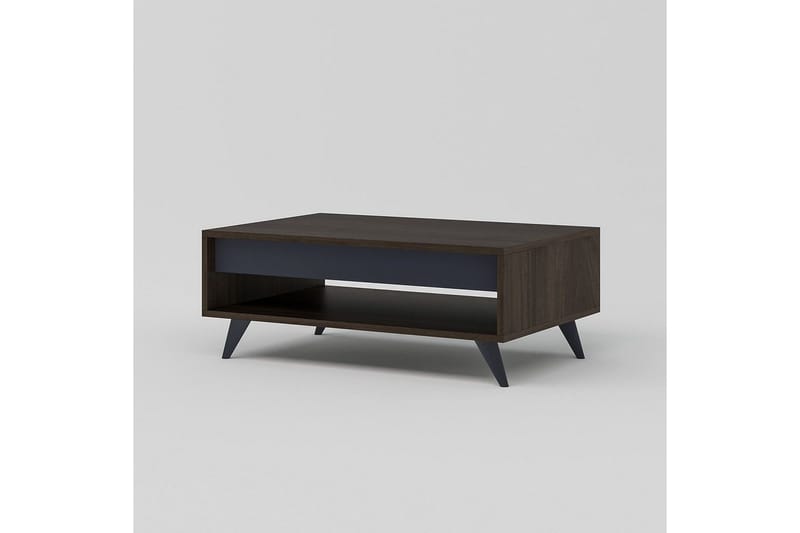 Hume Soffbord 90 cm - Valnöt - Möbler - Vardagsrum - Soffbord & vardagsrumsbord - Soffbord