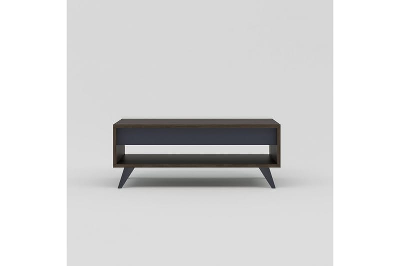 Hume Soffbord 90 cm - Valnöt - Möbler - Vardagsrum - Soffbord & vardagsrumsbord - Soffbord