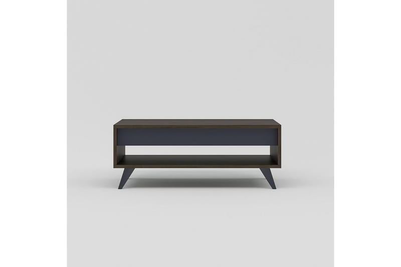 Hume Soffbord 90 cm - Valnöt - Möbler - Vardagsrum - Soffbord & vardagsrumsbord - Soffbord