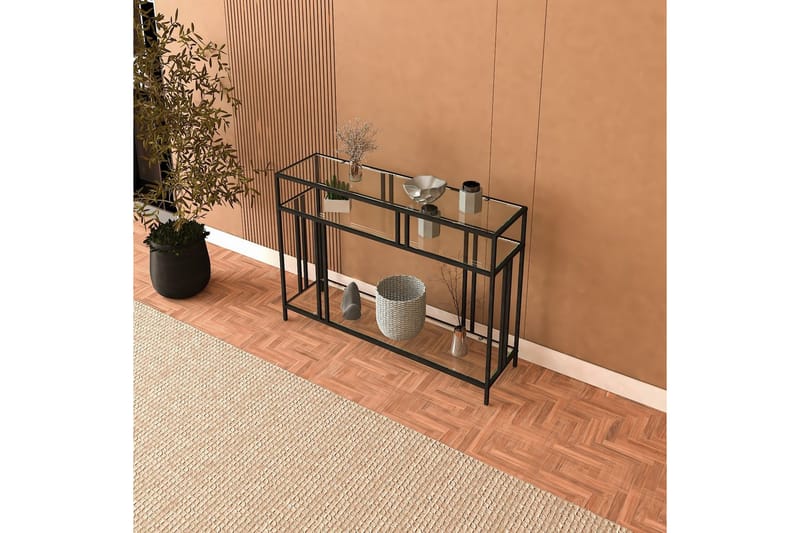 Hungirr Konsollbord 100 cm - Svart - Möbler - Vardagsrum - Soffbord & vardagsrumsbord - Avlastningsbord & konsolbord