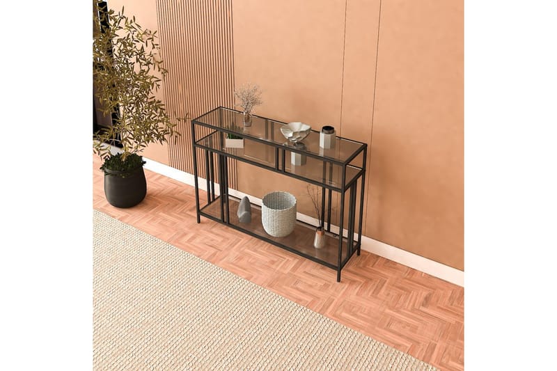 Hungirr Konsollbord 100 cm - Svart - Möbler - Vardagsrum - Soffbord & vardagsrumsbord - Avlastningsbord & konsolbord