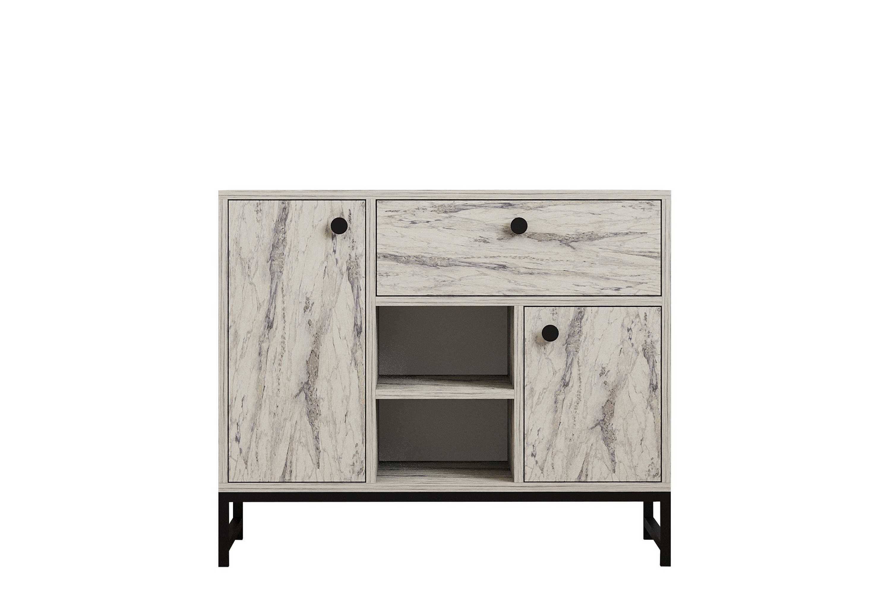 inci konsollbord 90 cm vit marmor -