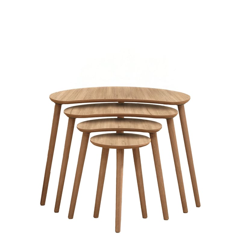 Indumati Satsbord 75 cm - Ek - Möbler - Vardagsrum - Soffbord & vardagsrumsbord - Satsbord