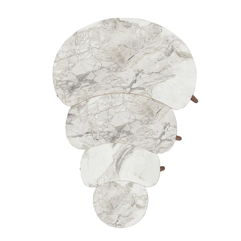 Indumati Satsbord 75 cm - Vit - Möbler - Vardagsrum - Soffbord & vardagsrumsbord - Satsbord
