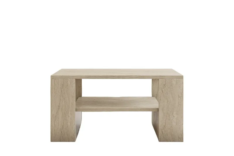 Iris Soffbord 80 cm Beige, Beige