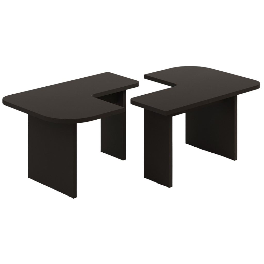 Iris Soffbordsset 90x35x45 cm - Antracit