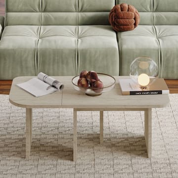 Iris Soffbordsset 90x35x45 cm - Travertin - Möbler - Vardagsrum - Soffbord & vardagsrumsbord - Soffbord