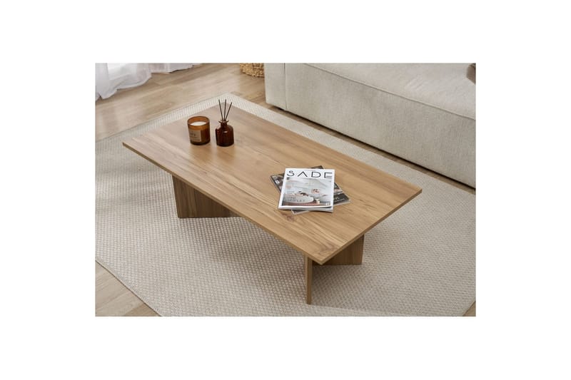Isami Soffbord 119 cm - Brun - Möbler - Vardagsrum - Soffbord & vardagsrumsbord - Soffbord