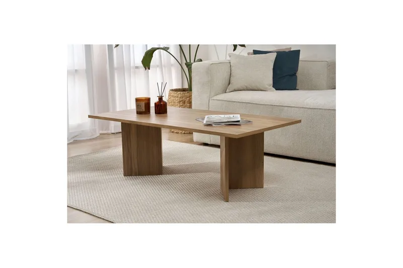 Isami Soffbord 119 cm - Brun - Möbler - Vardagsrum - Soffbord & vardagsrumsbord - Soffbord