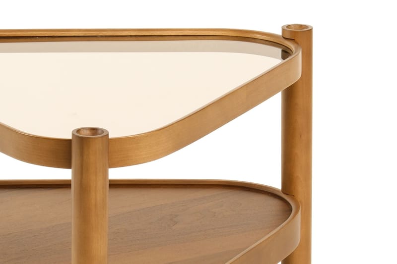 Isdahl Soffbord 95x48x95 cm - Valnöt - Möbler - Vardagsrum - Soffbord & vardagsrumsbord - Soffbord