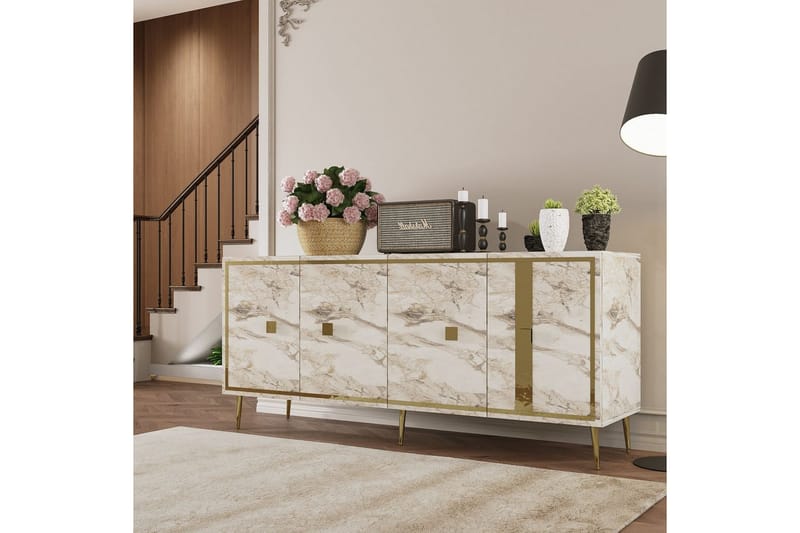 Ivara Konsollbord 150 cm - Beige - Möbler - Vardagsrum - Soffbord & vardagsrumsbord - Avlastningsbord & konsolbord