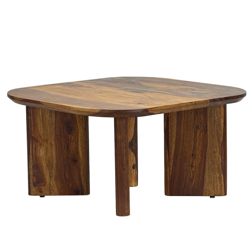 Ivoano Soffbord 60 cm Lantlig stil - Varm mörkbrun - Möbler - Vardagsrum - Soffbord & vardagsrumsbord - Soffbord