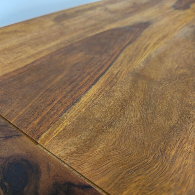 Ivoova Soffbord 100 cm - Varm mörkbrun och svart - Möbler - Vardagsrum - Soffbord & vardagsrumsbord - Soffbord