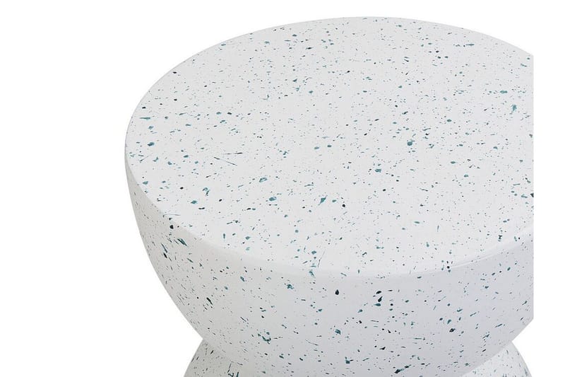 Jacksonville Sidobord 40 cm - Vit/Blå - Möbler - Vardagsrum - Soffbord & vardagsrumsbord - Brickbord