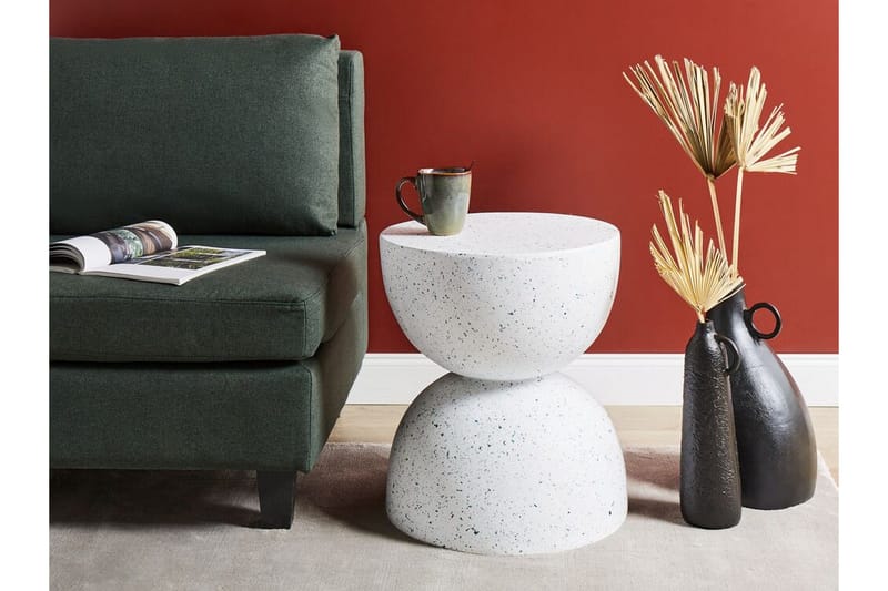 Jacksonville Sidobord 40 cm - Vit/Blå - Möbler - Vardagsrum - Soffbord & vardagsrumsbord - Brickbord