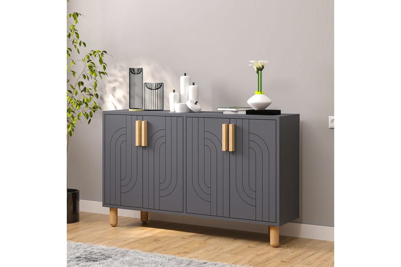 Januka Konsollbord 120 cm - Antracit - Möbler - Vardagsrum - Soffbord & vardagsrumsbord - Avlastningsbord & konsolbord