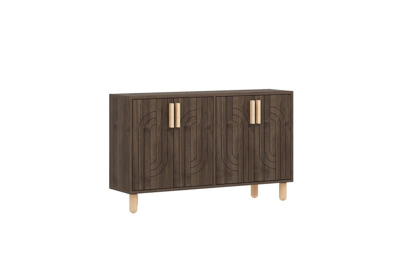 Januka Konsollbord 120 cm - Brun/Mörkfärgat trä - Möbler - Vardagsrum - Soffbord & vardagsrumsbord - Avlastningsbord & konsolbord
