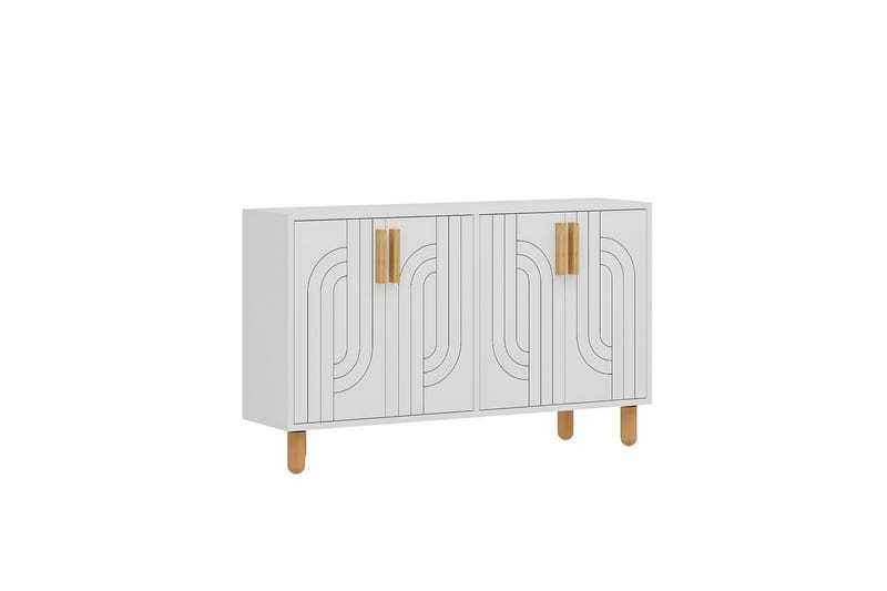 Januka Konsollbord 120 cm - Vit - Möbler - Vardagsrum - Soffbord & vardagsrumsbord - Avlastningsbord & konsolbord