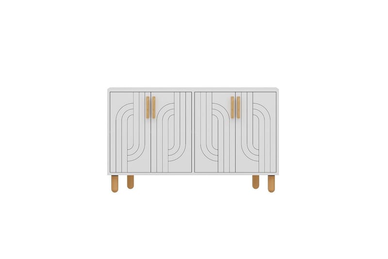 Januka Konsollbord 120 cm - Vit - Möbler - Vardagsrum - Soffbord & vardagsrumsbord - Avlastningsbord & konsolbord