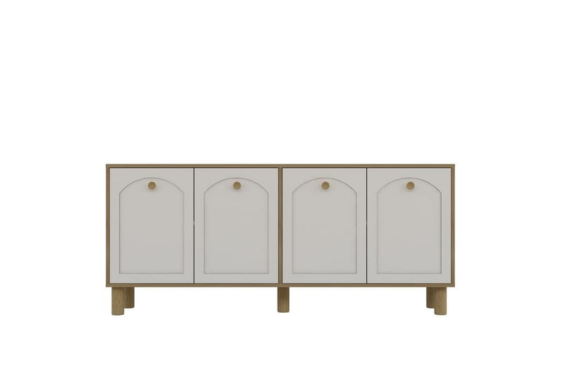Jasvindir Konsollbord 180 cm - Brun/Vit - Möbler - Vardagsrum - Soffbord & vardagsrumsbord - Avlastningsbord & konsolbord