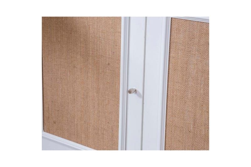 Jatinder Konsollbord 80 cm - Mediumfärgat trä/Vit - Möbler - Vardagsrum - Soffbord & vardagsrumsbord - Avlastningsbord & konsolbord
