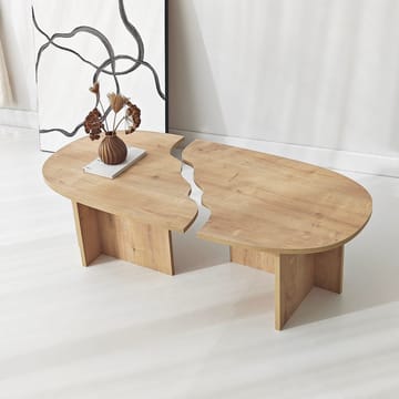 Jorvis Soffbord 120 cm Oval - Safir Ek - Möbler - Vardagsrum - Soffbord & vardagsrumsbord - Soffbord