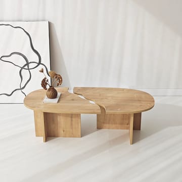 Jorvis Soffbord 120 cm Oval - Safir Ek - Möbler - Vardagsrum - Soffbord & vardagsrumsbord - Soffbord