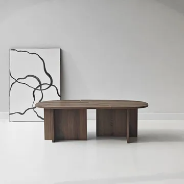 Jorvis Soffbord 120 cm Oval - Valnöt - Möbler - Vardagsrum - Soffbord & vardagsrumsbord - Soffbord