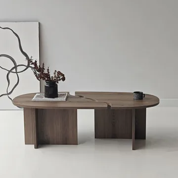 Jorvis Soffbord 120 cm Oval - Valnöt - Möbler - Vardagsrum - Soffbord & vardagsrumsbord - Soffbord