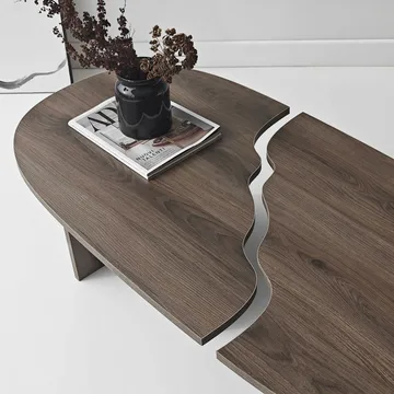 Jorvis Soffbord 120 cm Oval - Valnöt - Möbler - Vardagsrum - Soffbord & vardagsrumsbord - Soffbord