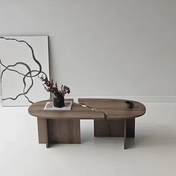 Jorvis Soffbord 120 cm Oval - Valnöt - Möbler - Vardagsrum - Soffbord & vardagsrumsbord - Soffbord