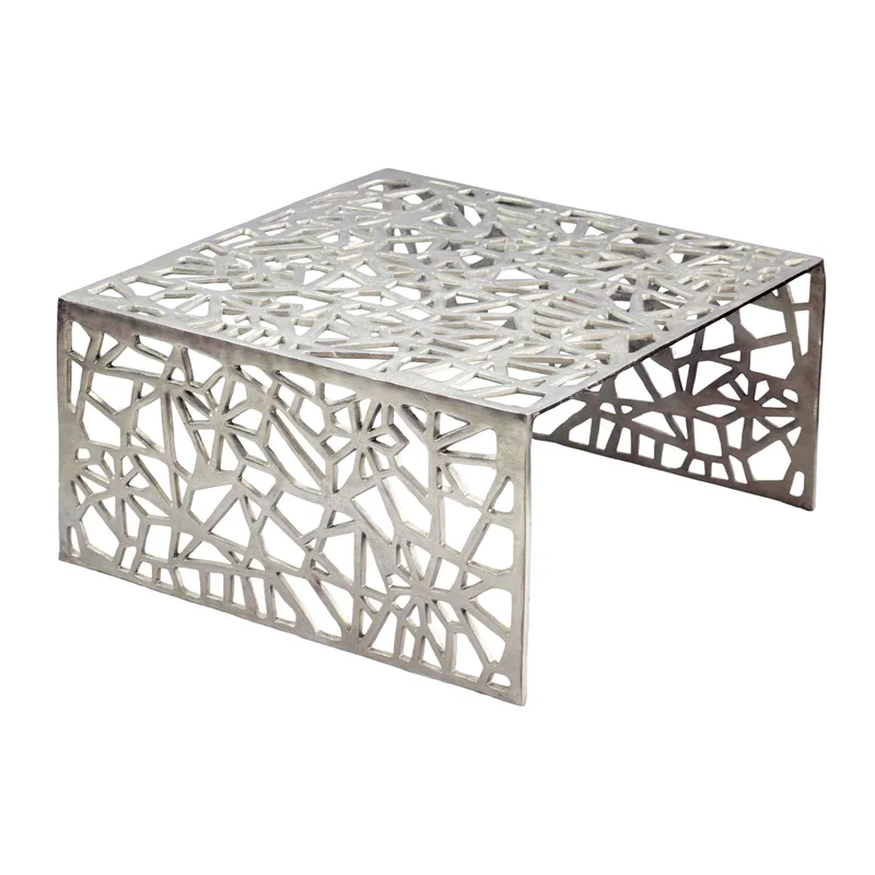 Junino Soffbord 60 cm, Silverfärgad