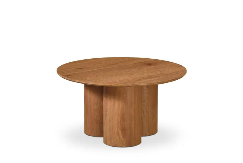 Juno Soffbord Rund 85 cm, Ek
