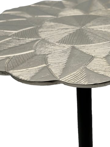 Junova Sidobord 29 cm Industriell stil - Silver och svart - Möbler - Vardagsrum - Soffbord & vardagsrumsbord - Brickbord