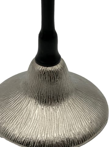 Junova Sidobord 29 cm Industriell stil - Silver och svart - Möbler - Vardagsrum - Soffbord & vardagsrumsbord - Brickbord