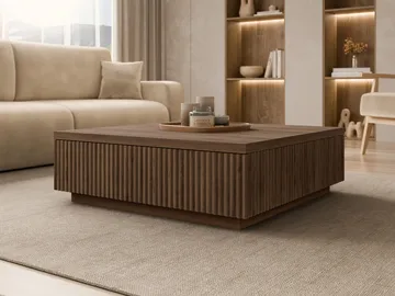 Juvik Soffbord 80 cm - brun - Möbler - Vardagsrum - Soffbord & vardagsrumsbord - Soffbord