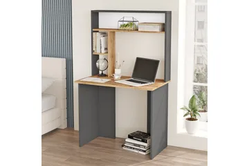 Kaiji Skrivbord 90x51,6 cm Mörkblå/Svart - Hanah Home - Möbler - Hemmakontor - Skrivbord