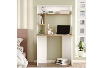 Kaiji Skrivbord 90x51,6 cm Mörkblå/Vit - Hanah Home - Möbler - Hemmakontor - Skrivbord