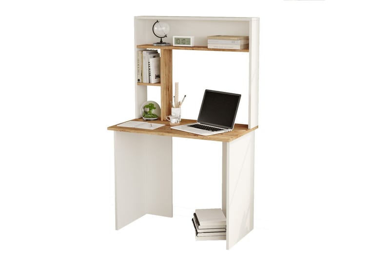 Kaiji Skrivbord 90x51,6 cm Mörkblå/Vit - Hanah Home - Möbler - Hemmakontor - Skrivbord