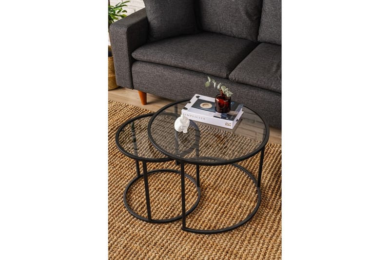 Kashiwa Soffbord 60 cm - Svart - Möbler - Vardagsrum - Soffbord & vardagsrumsbord - Soffbord