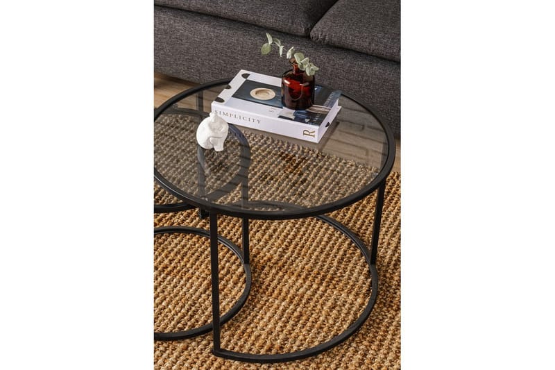 Kashiwa Soffbord 60 cm - Svart - Möbler - Vardagsrum - Soffbord & vardagsrumsbord - Soffbord