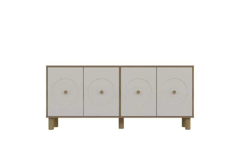 Katsuyoshi Konsollbord 180 cm - Natur/Vit - Möbler - Vardagsrum - Soffbord & vardagsrumsbord - Avlastningsbord & konsolbord